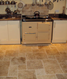 Beautiful kitchen tiling by Harrogate tilers PRD Ceramics